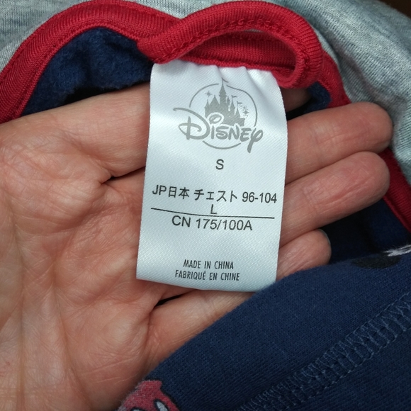 Disney Store Women's Navy Classic Happy Mickey Mouse Hoodie - Picture 9 of 10